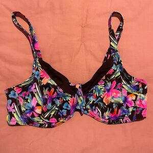 Swimsuits For All Vibrant Floral Bra